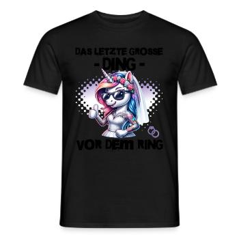 Enterrement de vie de garçon Mariée Enterrement de vie de jeune fille Grondement de femmes - T-shirt homme - noir - Devant - AI Model Male 178 light (178cm)