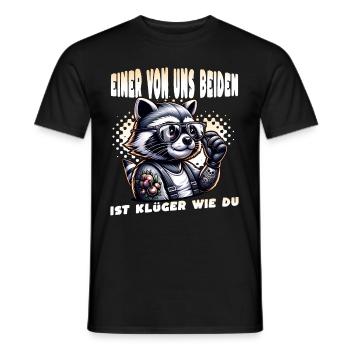 I hate people - What's wrong with you - Men's T-Shirt - black - Front - AI Model Male 178 light (178cm)