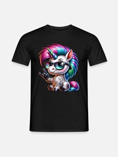Punk Rock - Ich bin alt aber Punk ist nicht tot - Männer T-Shirt - Schwarz