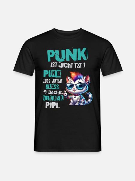 Punk Rock - Sono vecchio ma il punk non è morto - T-shirt uomo - nero