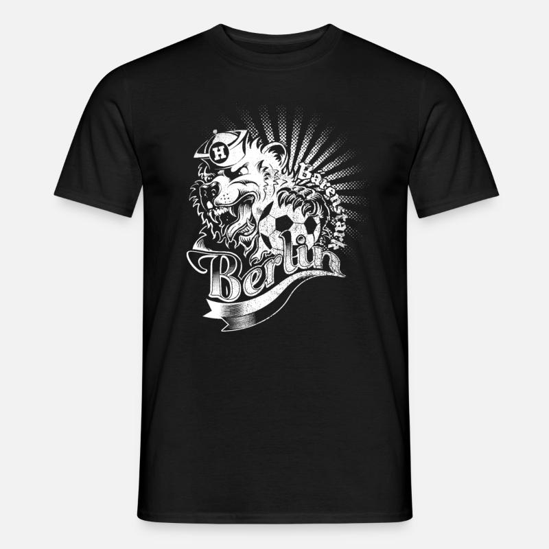 Berliner Bär - Männer T-Shirt - Schwarz