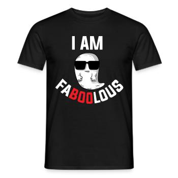 Je suis fantoche - T-shirt homme - noir - Devant - AI Model Male 178 light (178cm)