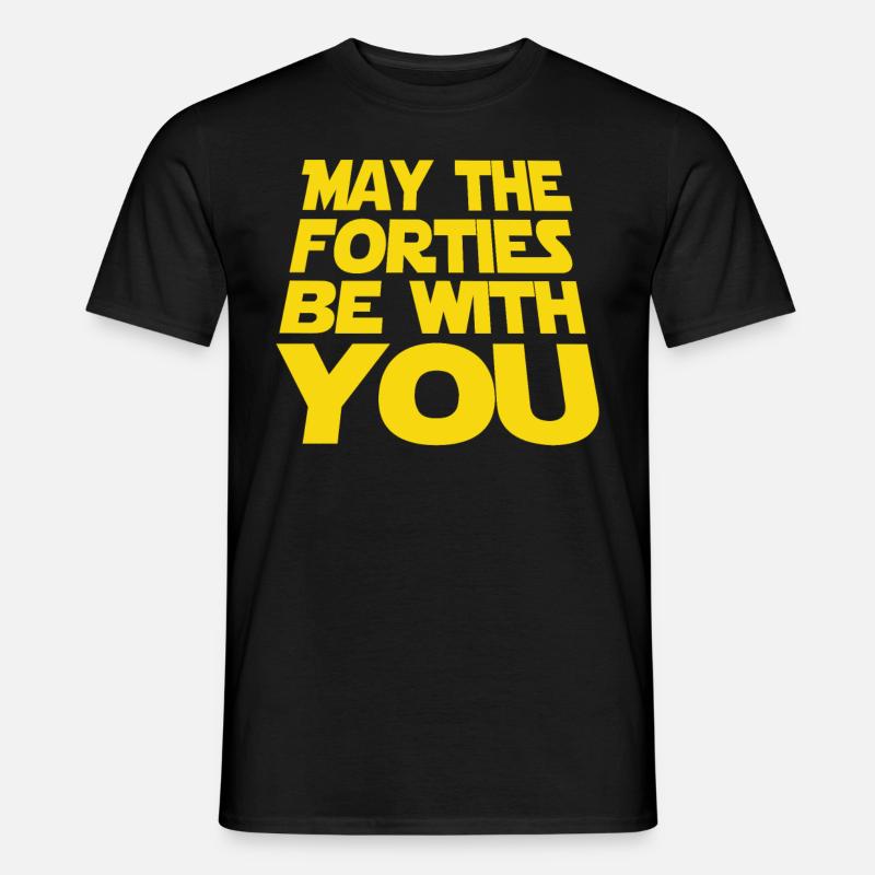 40. Geburtstag - Männer T-Shirt - Schwarz