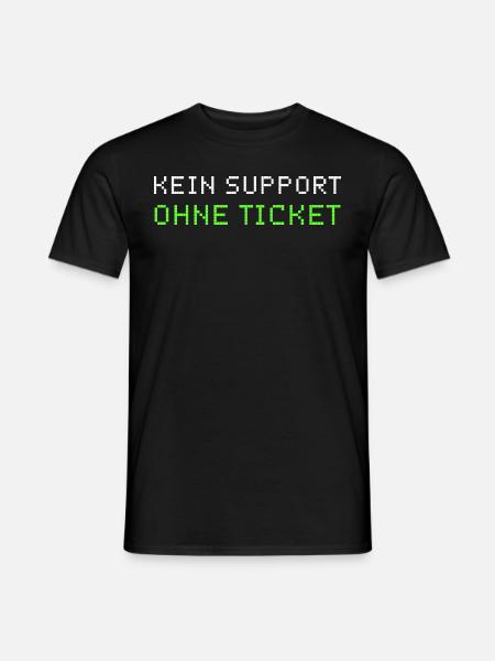 Informatiker Informatik Administrator - Männer T-Shirt - Schwarz