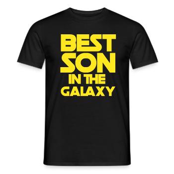 Best Son - Men's T-Shirt - black - Front - AI Model Male 178 light (178cm)