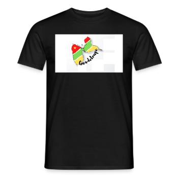 colorCOLOR971 - T-shirt homme - noir - Devant - AI Model Male 178 light (178cm)