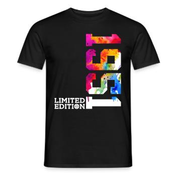 75E ANNIVERSAIRE ÉDITION LIMITÉE 1951 - T-shirt homme - noir - Devant - AI Model Male 178 light (178cm)