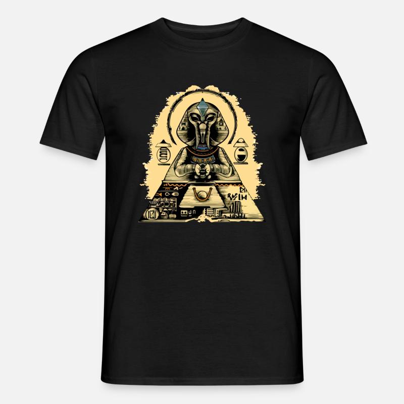 Sphinx Alien Nr. 2 - Männer T-Shirt - Schwarz