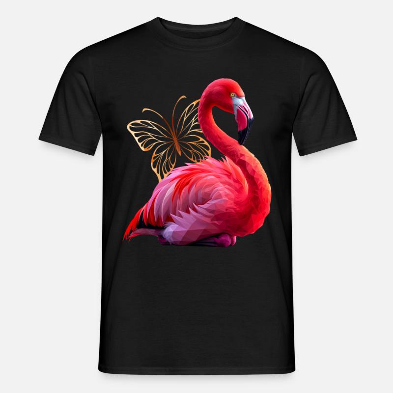 Flamant - T-shirt homme - noir