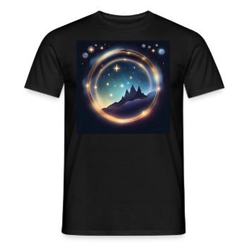 Leo Leo Leo Zodiac Gift - Men's T-Shirt - black - Front - AI Model Male 178 light (178cm)
