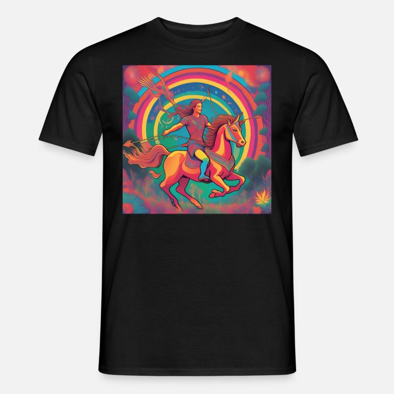 Jungfrau Juni Astro Geschenk - Männer T-Shirt - Schwarz
