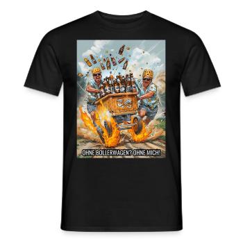 Herrentag saufen Geschenk - Männer T-Shirt - Schwarz - Vorne - AI Model Male 178 light (178cm)