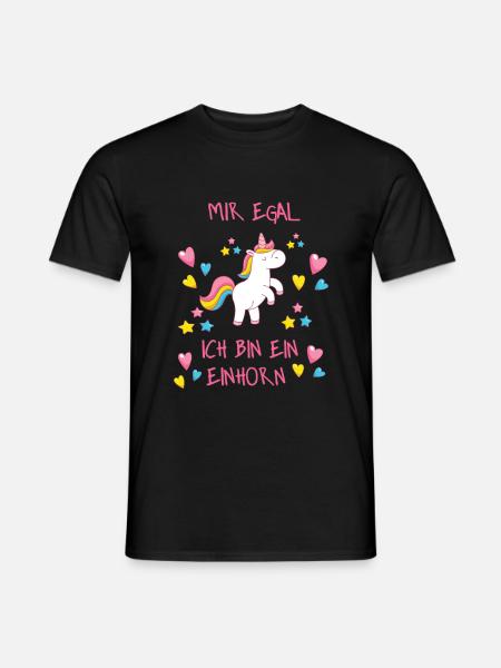 I do not care - Men's T-Shirt - black