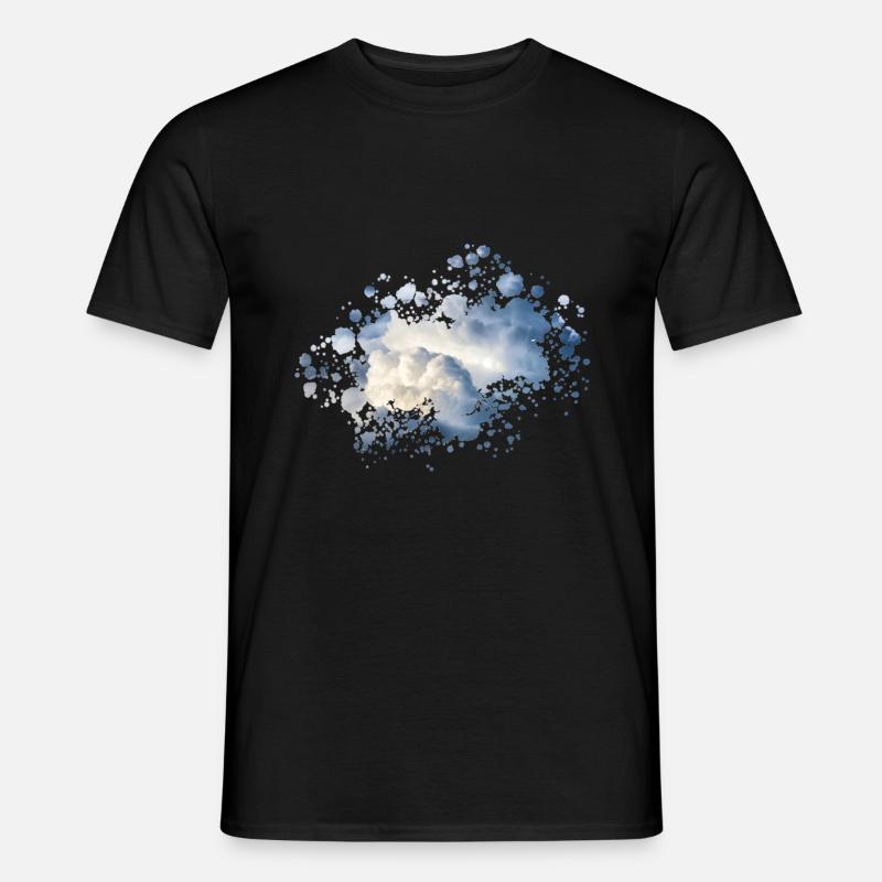 Splash - Männer T-Shirt - Schwarz