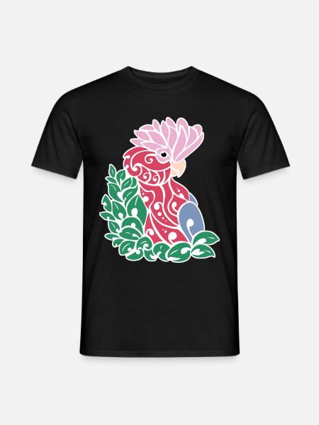 Galah tribal tattoo - Men's T-Shirt - black