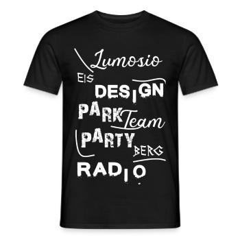 Die Antwort auf Alles - Männer T-Shirt - Schwarz - Vorne - AI Model Male 178 light (178cm)