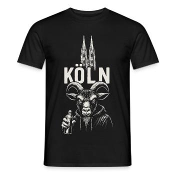Rébellion de la ville de la cathédrale - T-shirt homme - noir - Devant - AI Model Male 178 light (178cm)