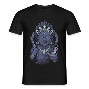 Sri Mahakala - T-shirt homme - noir - Devant - AI Model Male 178 light (178cm)