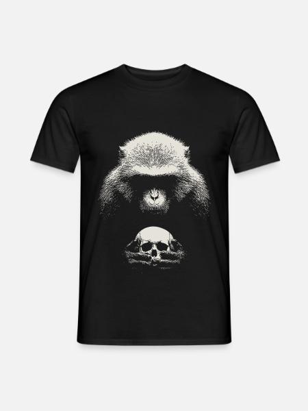 Shakespeare's monkey - Men's T-Shirt - black