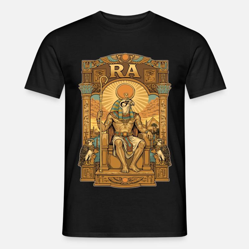 RA Thron - Männer T-Shirt - Schwarz