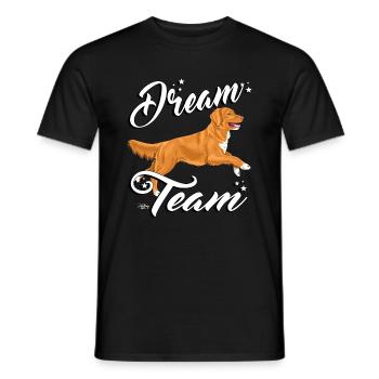 tollerdreamteam - Men's T-Shirt - black - Front - AI Model Male 178 light (178cm)