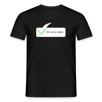 Nerds d'ordinateur programmeur de cadeau drôle - T-shirt homme - noir - Devant - AI Model Male 178 light (178cm)