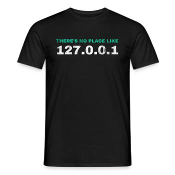 Nerds d'ordinateur programmeur de cadeau drôle - T-shirt homme - noir - Devant - AI Model Male 178 light (178cm)