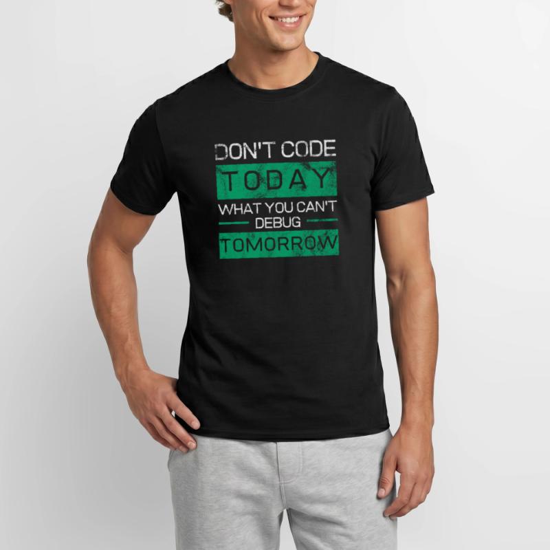 Lustiges Geschenk Programmierer Codierer Nerds Männer T-Shirt
