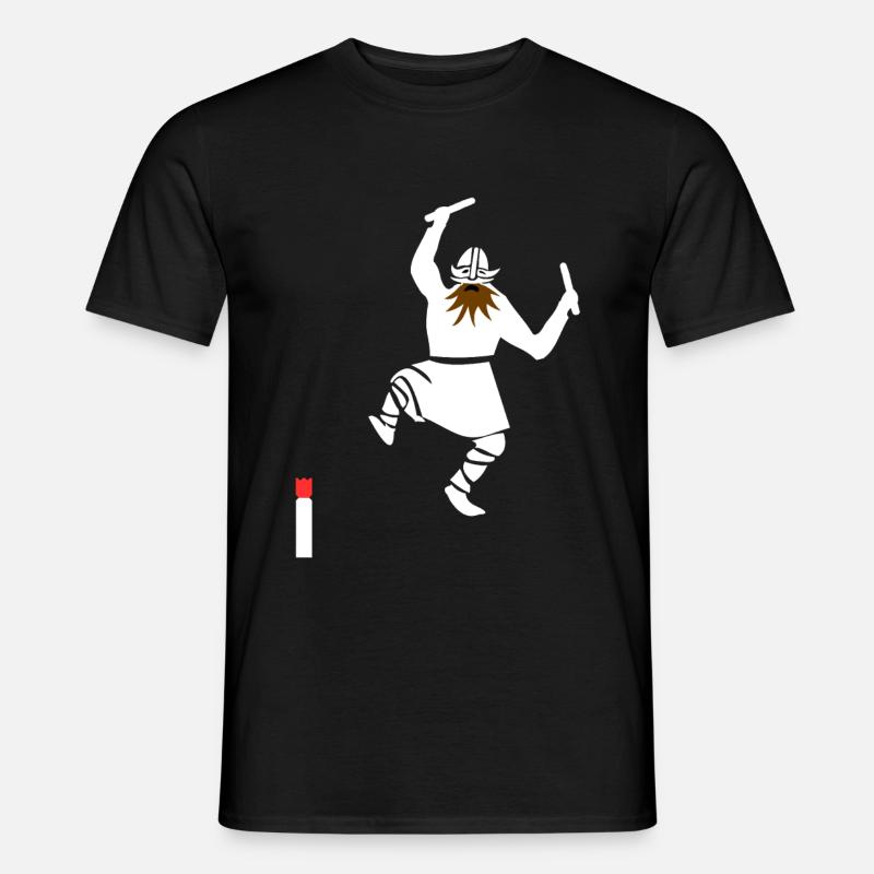 Kubb - Männer T-Shirt - Schwarz