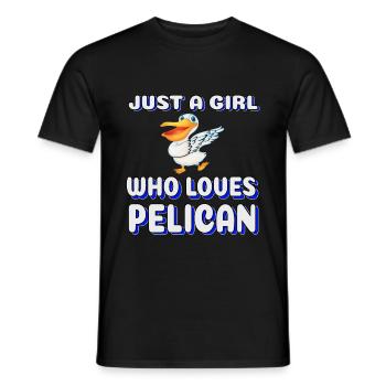 Pelican pelican dance - T-shirt homme - noir - Devant - AI Model Male 178 light (178cm)