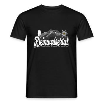 Kleinwalsertal Walsertal Österreich - Männer T-Shirt - Schwarz - Vorne - AI Model Male 178 light (178cm)