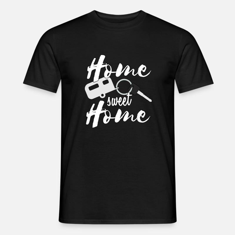 Caravan Camping - Men's T-Shirt - black