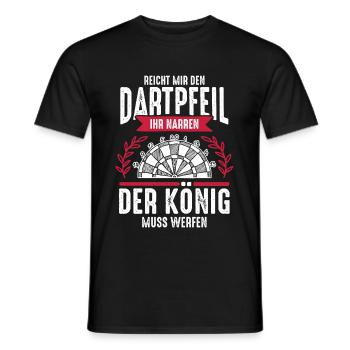 dart dart king - T-shirt homme - noir - Devant - AI Model Male 178 light (178cm)