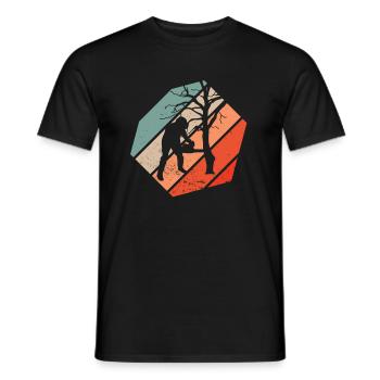 Tronçonneuse Master Forst Förster Gift - T-shirt homme - noir - Devant - AI Model Male 178 light (178cm)