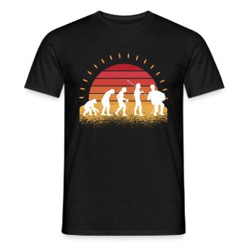 Accordéon - T-shirt homme - noir - Devant - AI Model Male 178 light (178cm)