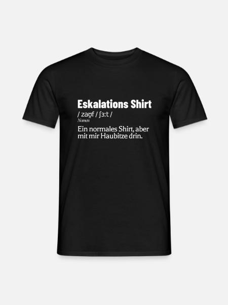 Saufen - Männer T-Shirt - Schwarz