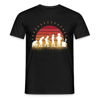 Imker - Männer T-Shirt - Schwarz - Vorne - AI Model Male 178 light (178cm)