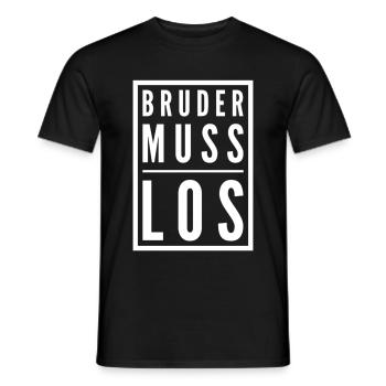 Brother gotta go: G Style - Men's T-Shirt - black - Front - AI Model Male 178 light (178cm)