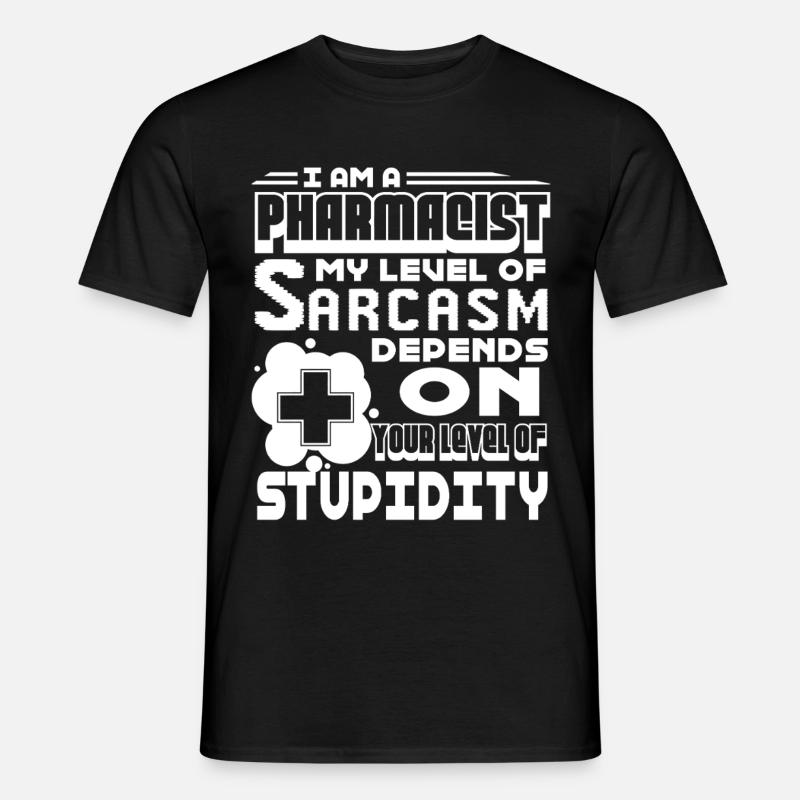Pharmacist Pharmacist Level - Men’s T-shirt - black