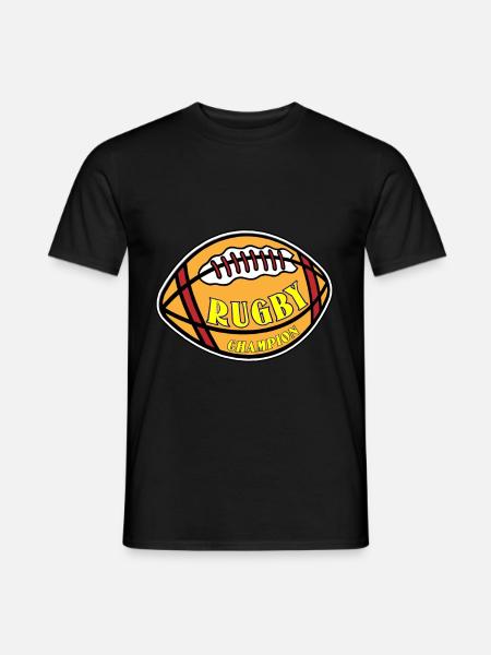 Rugby Campion - Rugby - T-shirt homme - noir