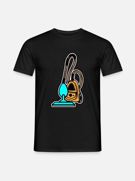 vacuum cleaner - Men's T-Shirt - black