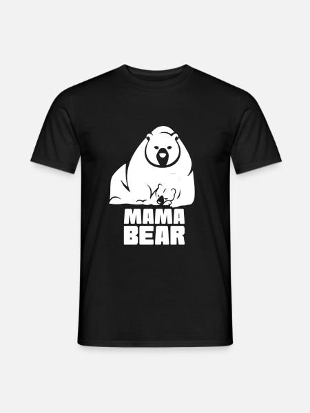 Mama Bear - Men's T-Shirt - black