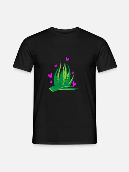 ALOE Vera - Men's T-Shirt - black
