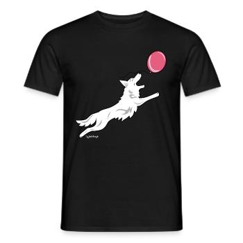 whiteshepballoon - Männer T-Shirt - Schwarz - Vorne - AI Model Male 178 light (178cm)