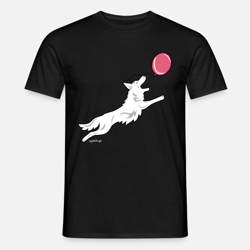 whiteshepballoon - Männer T-Shirt - Schwarz