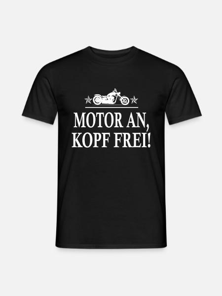 Motorrad - Männer T-Shirt - Schwarz