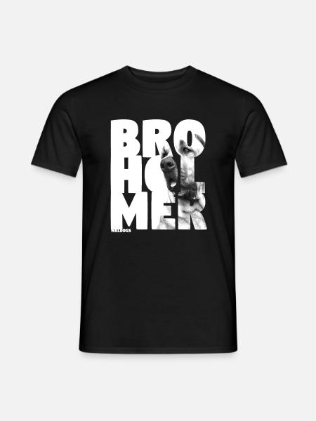 NASSU Broholmer - Männer T-Shirt - Schwarz