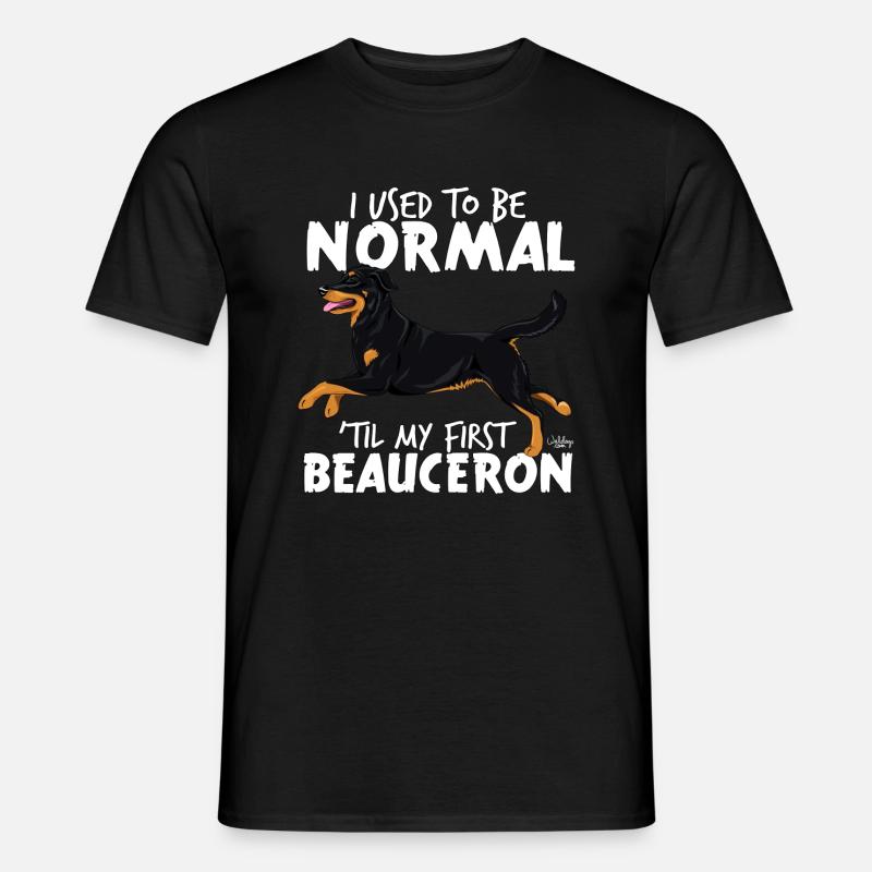 beauceronnormal2 - Männer T-Shirt - Schwarz