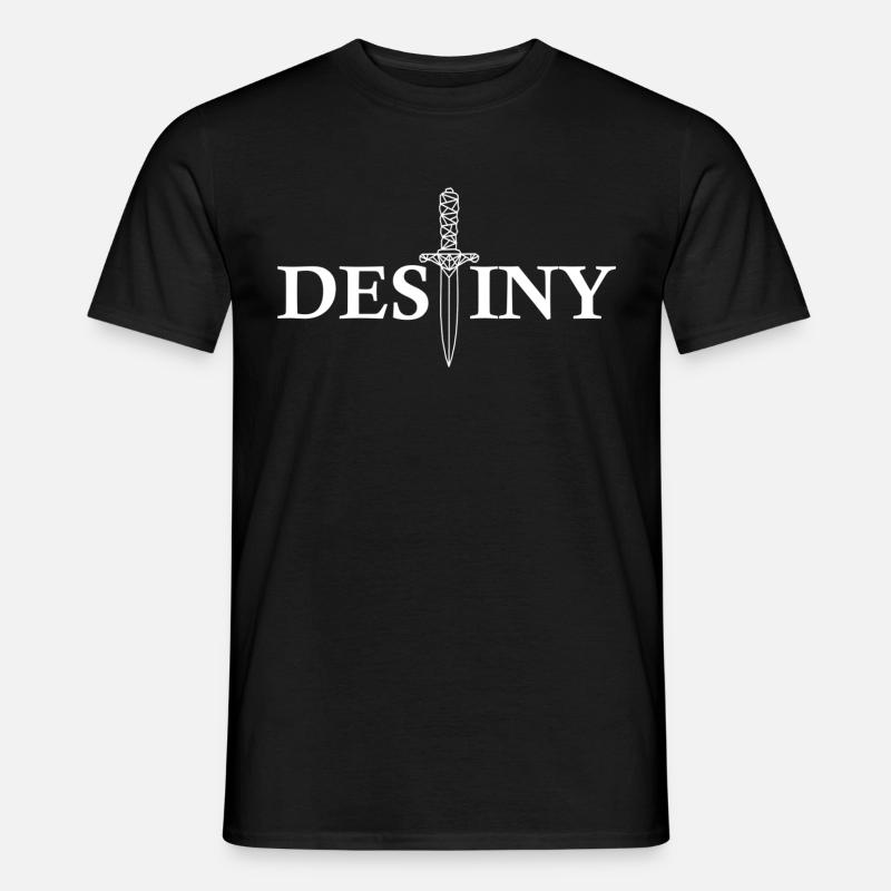 Schicksalsdolch - Männer T-Shirt - Schwarz