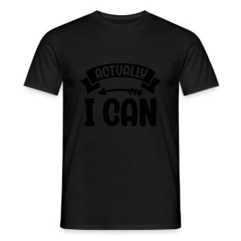 Citations de motivation inspirantes Dictons - T-shirt homme - noir - Devant - AI Model Male 178 light (178cm)